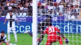 「こりゃ無理だ…」鈴木彩艶の失点に同情の声…ミランの華麗な個人技＆連携にパルマ守備陣が完全崩壊した瞬間「GKはノーチャンス」