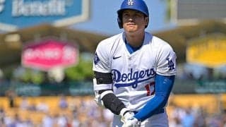 大谷翔平、試合後15分で帰宅　骨には異常なし…死球の左手首には薄手のテーピング