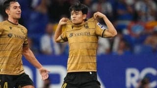 「ベンチの選手の方が重要」途中出場→衝撃ゴールの久保建英、物議醸した“名前アピール”のパフォーマンスに指揮官「誰かに捧げたのかも」