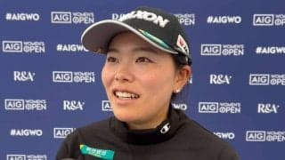 勝みなみ、パッティングが強風の影響を受け「さすがスコットランドだと思った」