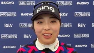 佐久間朱莉、全英の経験を糧に国内ツアーへ「初優勝を目指して」