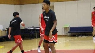 全中3連覇を成し遂げてU18日本代表に合流…最年少の白谷柱誠ジャック「強い気持ちでプレーできたら」