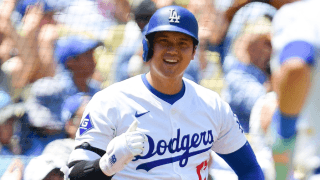 大谷翔平、死球も出場継続　「1番・DH」でスタメン…左手首にはテーピングも「グッドな状態」