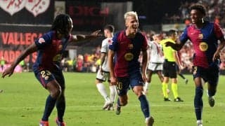 ダニ・オルモがデビュー弾、バルセロナがラージョに逆転勝利で開幕3連勝【ラ・リーガ】