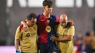 左ヒザ負傷のバルセロナMFベルナルが長期離脱の危機に…前十字じん帯損傷の可能性