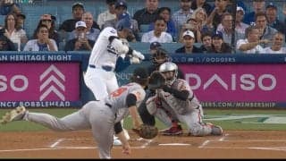 そこ打つか…！ 大谷翔平、衝撃ヒットに相手捕手が愕然 捉えられた瞬間のがっかり具合がスゴイ