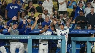 ド軍ベンチが球審に不満爆発　判定に激怒、指揮官は声荒げる…試合は逆転負け