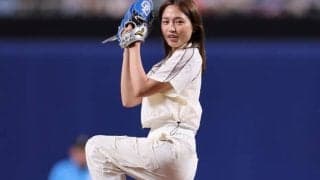 「生で見れたの奇跡」29歳美人女優のバンテリンドーム降臨に場内騒然「時が止まった」