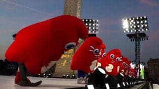 「一気に出てきていいんだ」パリパラ開会式でマスコット“大量発生”「シンプルにこわい」「痛車がきたー！」SNS上で盛り上がり