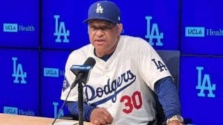 大谷愛犬の始球式は「かなり感心」　自ら咥えてストライク…ド軍指揮官も絶賛