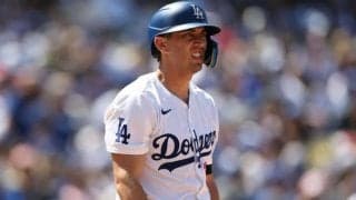 メジャー初安打の4日後…ド軍が27歳捕手をマイナー降格　ベテラン34歳が復帰、球団発表