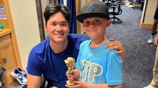 大谷人形欲しくて…息子が父のグラブ“強奪”　ファンと交換されたド軍右腕「クリスマスはなし！」