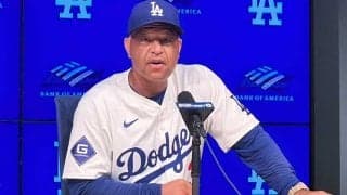 ド軍剛腕が“爆弾”告白「問題を抱えている」　左膝に違和感…指揮官も「影響しないことを」