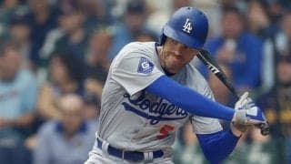 ド軍、右中指骨折のフリーマンが先制2ラン　大谷二塁打→強行出場で豪快弾…敵地騒然