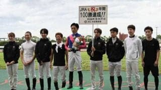 川田将雅騎手がJRA年間100勝達成！