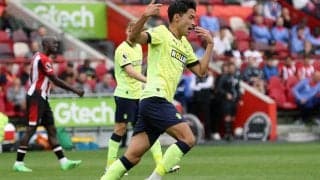 菅原由勢が圧巻ボレーでプレミア初ゴール！　開幕3連敗のセインツで気を吐く【プレミアリーグ】