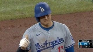 大谷翔平、死球をぶつけられた投手に「神対応」 塁上からのリアクションに「ただの聖人か…」「人格者やな」