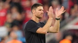 「ミスから学びたい」ブンデス36戦ぶり黒星のレバークーゼン、シャビ・アロンソ監督は反省「2点リードした相手に逆転を許すのはよくない」