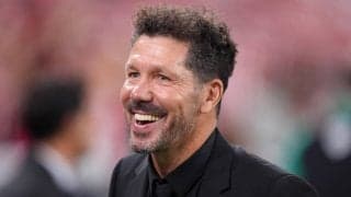 「とても良い試合」 土壇場勝利のアトレティコ、シメオネ監督がチームの粘り称賛 「非常に強固な守備」