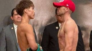 計量後に体重増の過去も…ゲッソリ痩せたドヘニーに井上尚弥は不敵な笑み「自分相手に10キロ以上も戻したらボクシングできない」