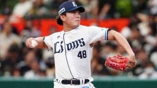 進化続ける西武26歳、冴えわたる宝刀…衝撃の「30.4」　2球種で約9割の衝撃