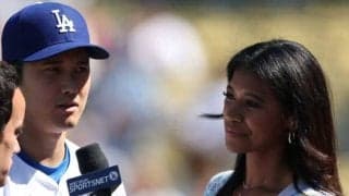 ド軍美人レポーターが大谷翔平に“対抗”　愛犬モフモフ…「なんてキュートなの」