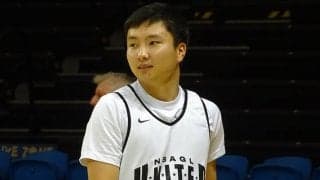 Gリーグ選抜試合出場の富永啓生がメディア対応…パリ五輪を振り返り、NBAへの意気込みを語る