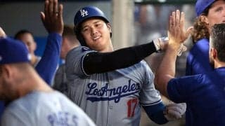 大谷翔平、エ軍本拠地で三塁打＆100打点に王手　敬遠に大ブーイング…ド軍2連勝