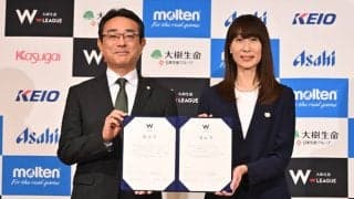 大樹生命がWリーグのタイトルパートナーに、契約期間4年…原田会長「日本の女子スポーツ界をけん引する存在に」