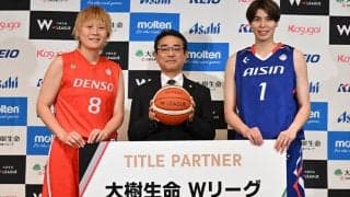 Wリーグを代表する2選手がタイトルパートナー決定にコメント…髙田真希「発展に貢献していきたい」