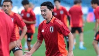 「ゴールに繋げていく動きを」状態の良い中で日本代表合流の南野拓実、前回の最終予選のキーマン・伊東純也の復帰に「帰ってきてくれて嬉しい」