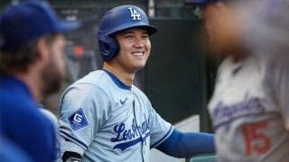 滲む“大谷愛”…エ軍の演出が「面白すぎる」　打席で起きた異変にファン注目「完璧だ」