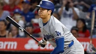 大谷翔平、またMVPトリオ唯一の出場　大量7点差で“捨て試合”に…ベッツら主力6回途中交代