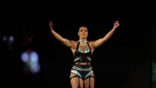 気鋭女子レスラー、奇抜“ボディペイント”のようなセクシー私服姿にファン騒然「すでにスターの貫禄」