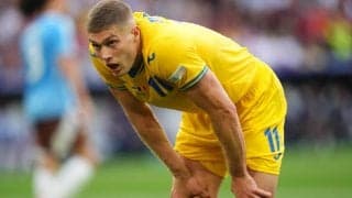 ローマ新加入のドフビクがケガでウクライナ代表離脱…1日のユベントス戦で負傷か