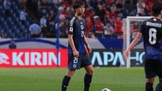 川崎Fの若きCB高井幸大が20歳バースデー翌日にフル代表デビュー　三笘薫ら先輩から「おめでとう」と祝福の言葉