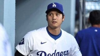 「無事で良かった」大谷翔平が取材中に「おお！」思わぬ“ハプニング”発生に「エンゼルスの仕業だ」