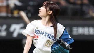 北海道に舞い降りた女神が「綺麗すぎる」　サラサラヘアなびかせ…おしとやか投球にX悶絶