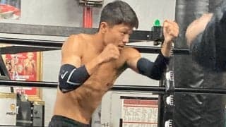 井上尚弥戦の期待高まる中谷潤人　師とのLAキャンプで「次戦は拓真選手以上の内容で勝ちたい」