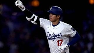 大谷翔平、史上初「45-45」も2連敗　“代役”テイラーが8回好機で痛恨併殺