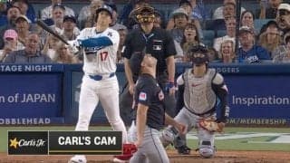 どこ見てんだよ！ 大谷翔平の“豪快アーチ”で異変「首ヤバい」 ビックリした相手投手の様子がおかしくなる