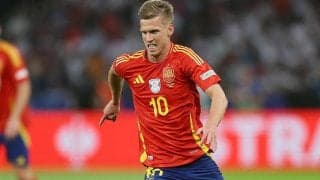 ダニ・オルモがセルビア戦で負傷…スイス戦前日練習を回避