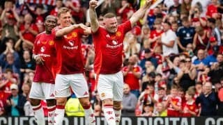 ルーニーが圧巻FK弾でOT沸かす！　ユナイテッドvsセルティックのレジェンドマッチ開催