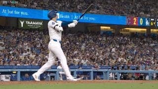 これでよく入ったな！ 大谷翔平の驚愕アーチに観客も“口ポカーン” 「角度38度だったw」カメラが捉えた特等席の衝撃光景