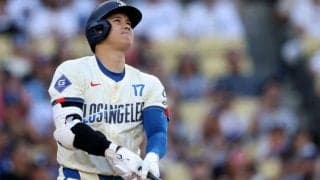 大谷翔平、2戦ぶり無安打もド軍連敗ストップ　特大飛球も46号お預け…優勝M15点灯