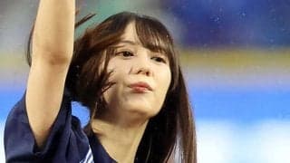 黒髪美女エースが「かわいすぎる」　22歳誕生日で“激レア始球式”に脚光「最高だった」