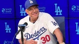 ド軍指揮官が大谷に“要望”…50-50を「本拠地で達成して」　特大46号は「見たことない」