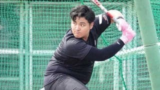 佐々木麟太郎「味噌ラーメン頼んだら…」　米国で食べた“日本食”に報道陣44人爆笑