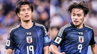 【森保ジャパン、最終予選2連勝へ。バーレーン戦の攻守のキーマンは？(1)】先発1トップは中国戦から連続の上田綺世か、それとも高さの小川航基か-求められるゴールという結果