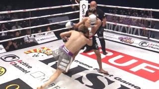 いま、何が起こった？ 踏み込んだ瞬間の衝撃KO「今回も一撃で…」2戦連続KO劇に戦慄